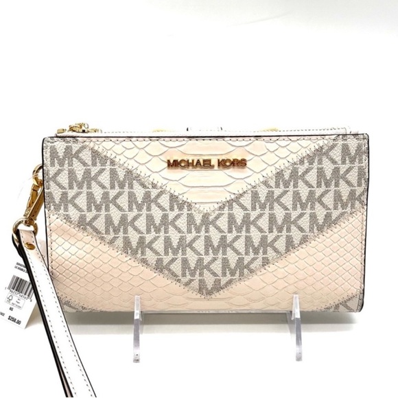 Michael Kors Large Double Zip Wallet
Wristlet Cream Multi - Picture 2 of 8